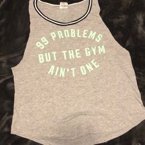 Heather Gray Muscle Tank